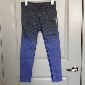 Gymashark ombré seamless leggings